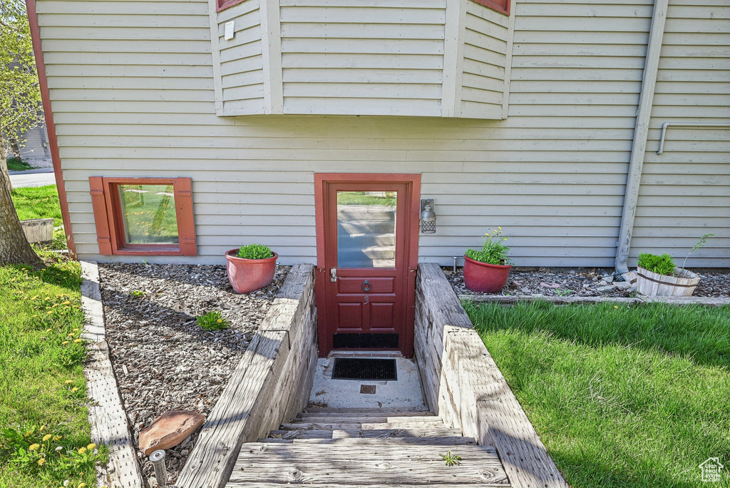 View of entrance to property