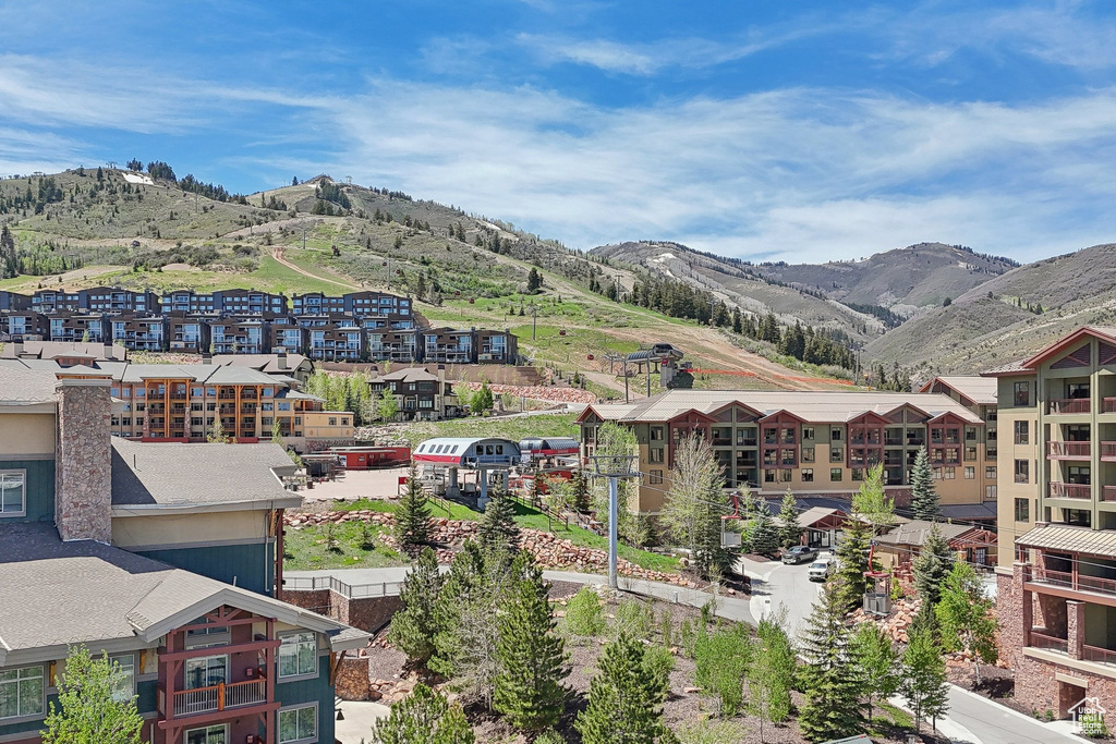 View of mountain backdrop