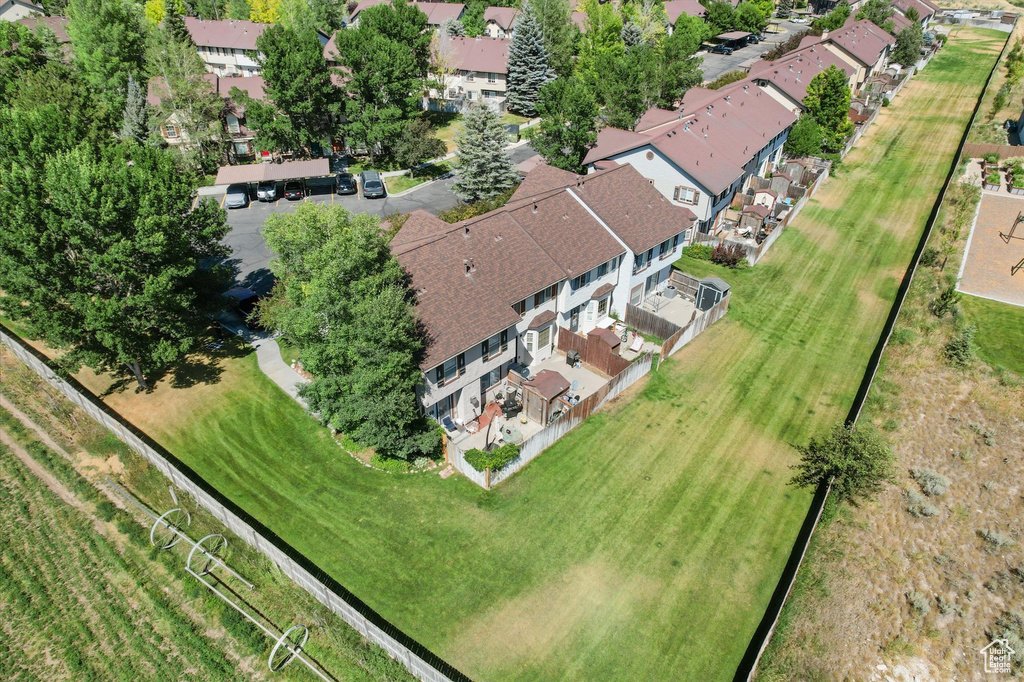 View of property location with nearby suburban area