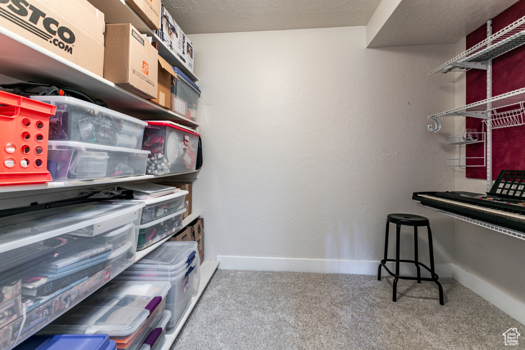 View of storage area