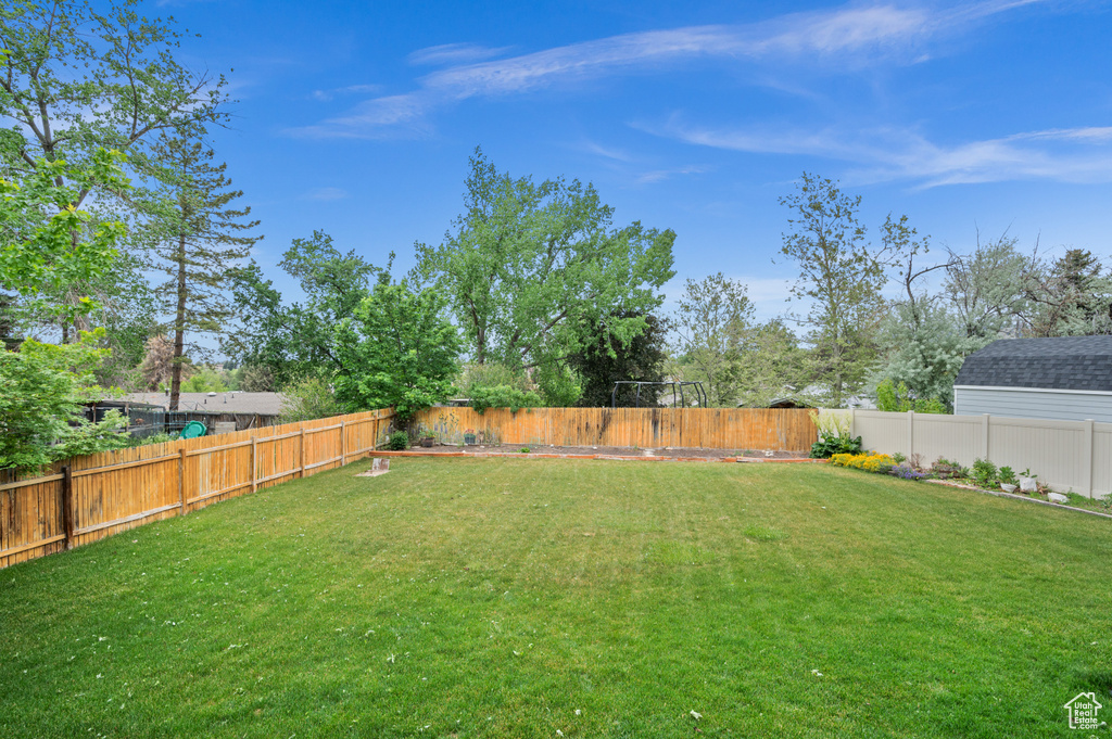 View of yard