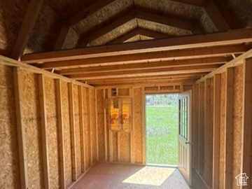 View of storage room