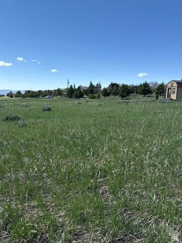 View of undeveloped land with rural landscape
