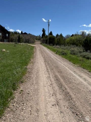 View of dirt / gravel road