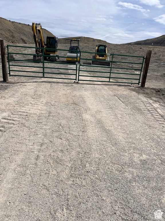 Gate with fence