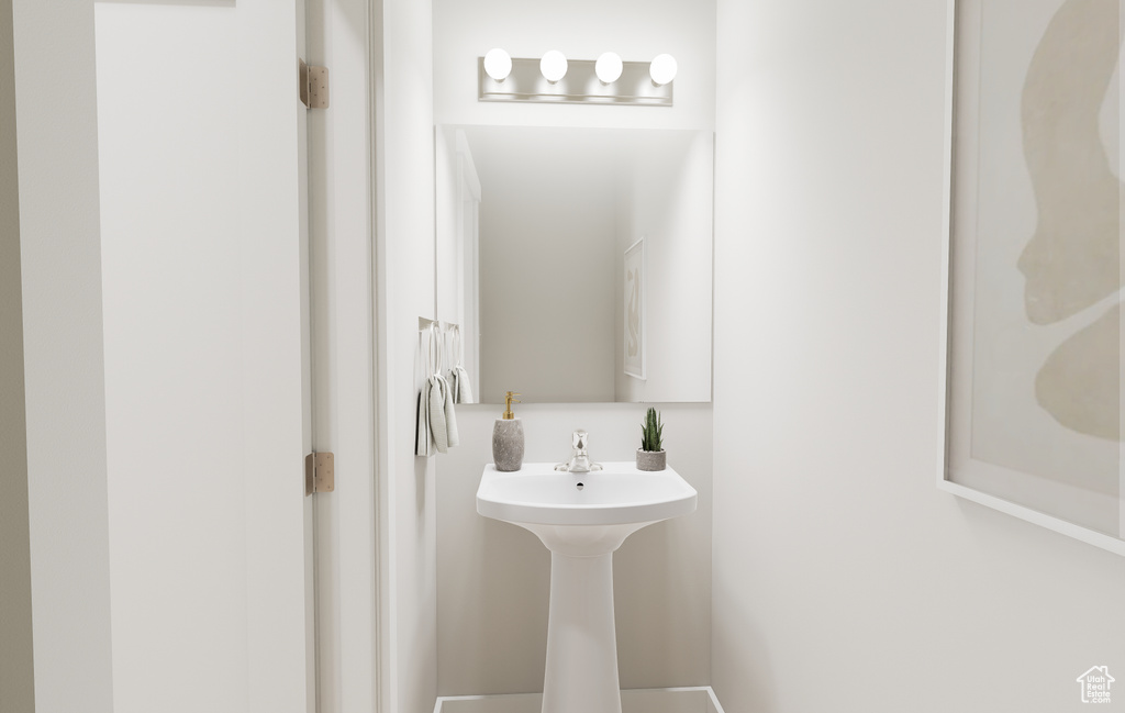 View of bathroom