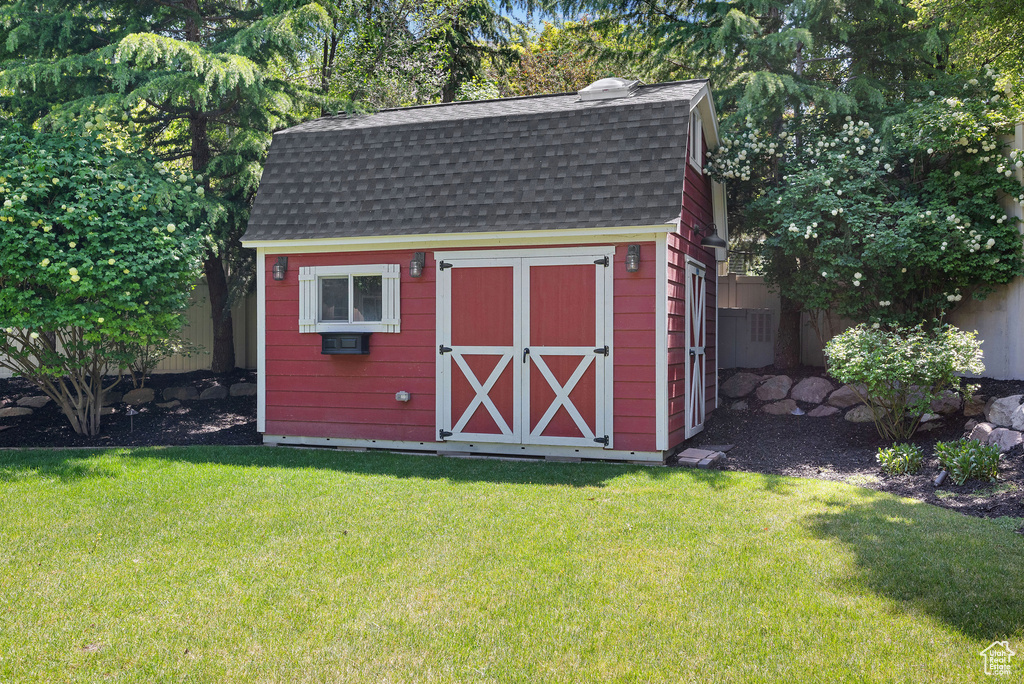 View of shed