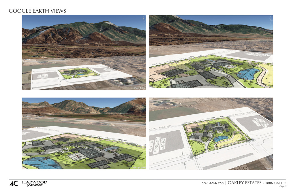View of a document with a collage of images