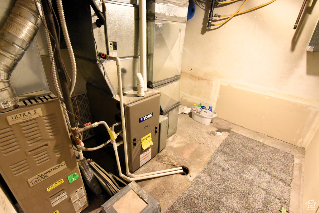 View of utility room