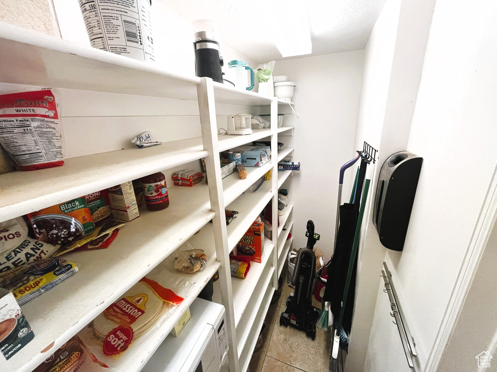 View of storage area