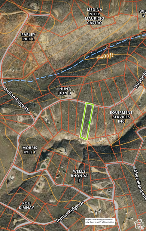 Aerial overview of property\\\'s location
