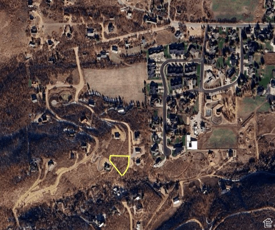 Aerial view of property\'s location