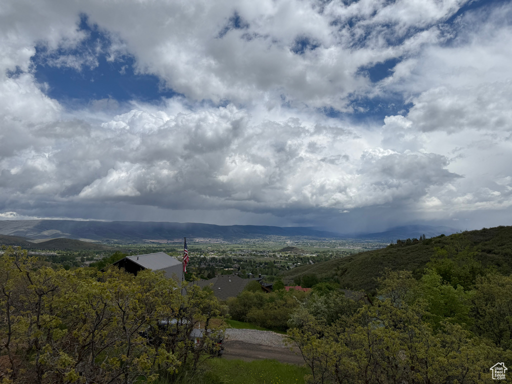 View of mountain backdrop