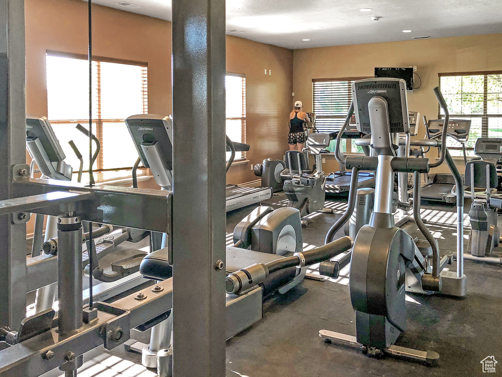 View of gym