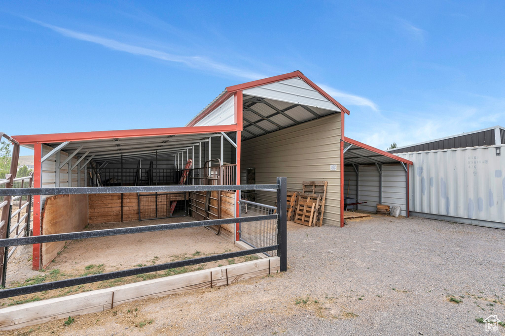 View of stable