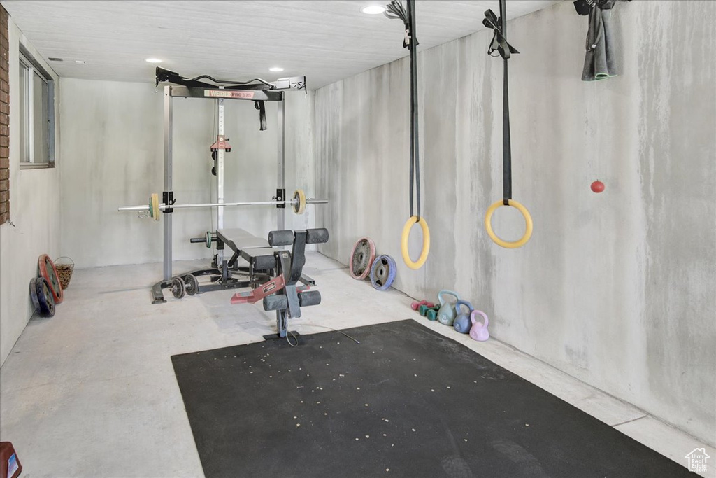 View of exercise room