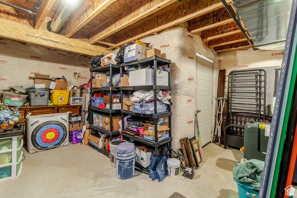 View of storage