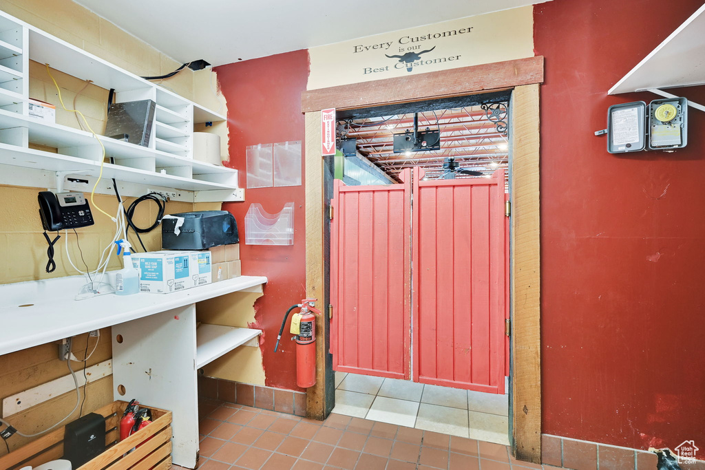 View of storage