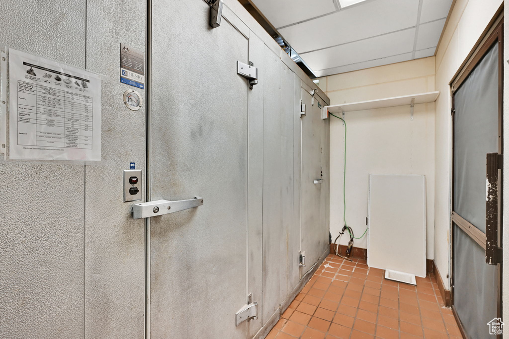 View of storm shelter