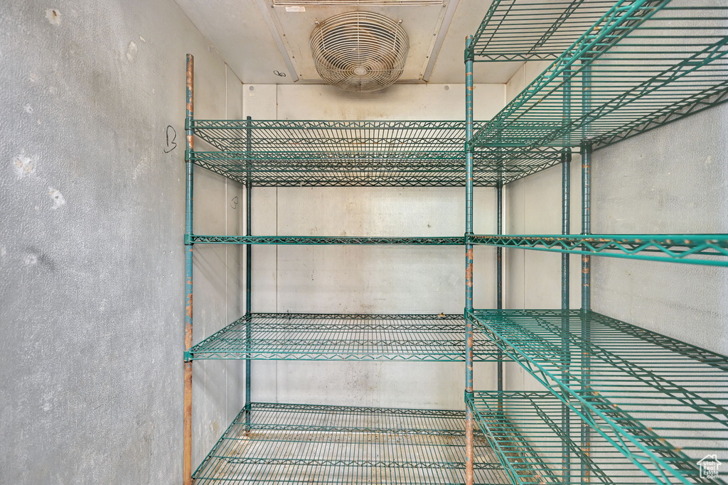 View of storage room