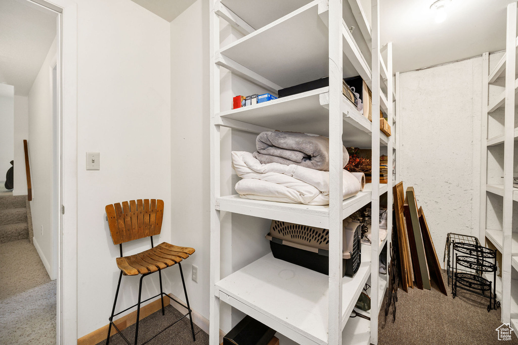 View of storage area