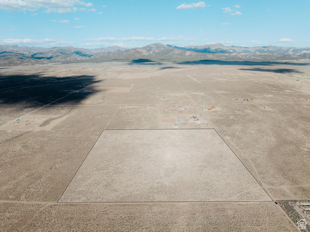 Drone / aerial view of mountains