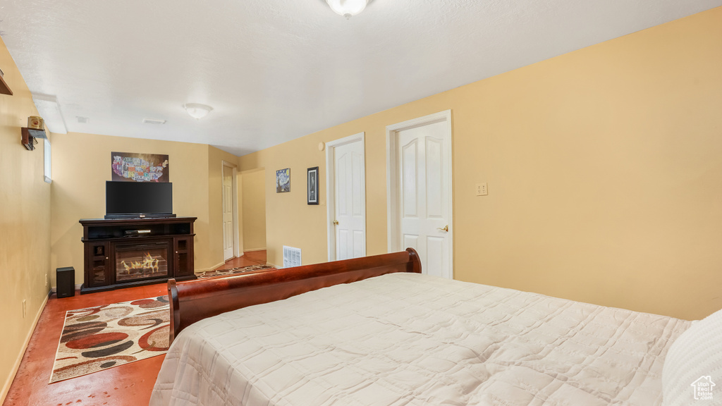 Bedroom featuring baseboards