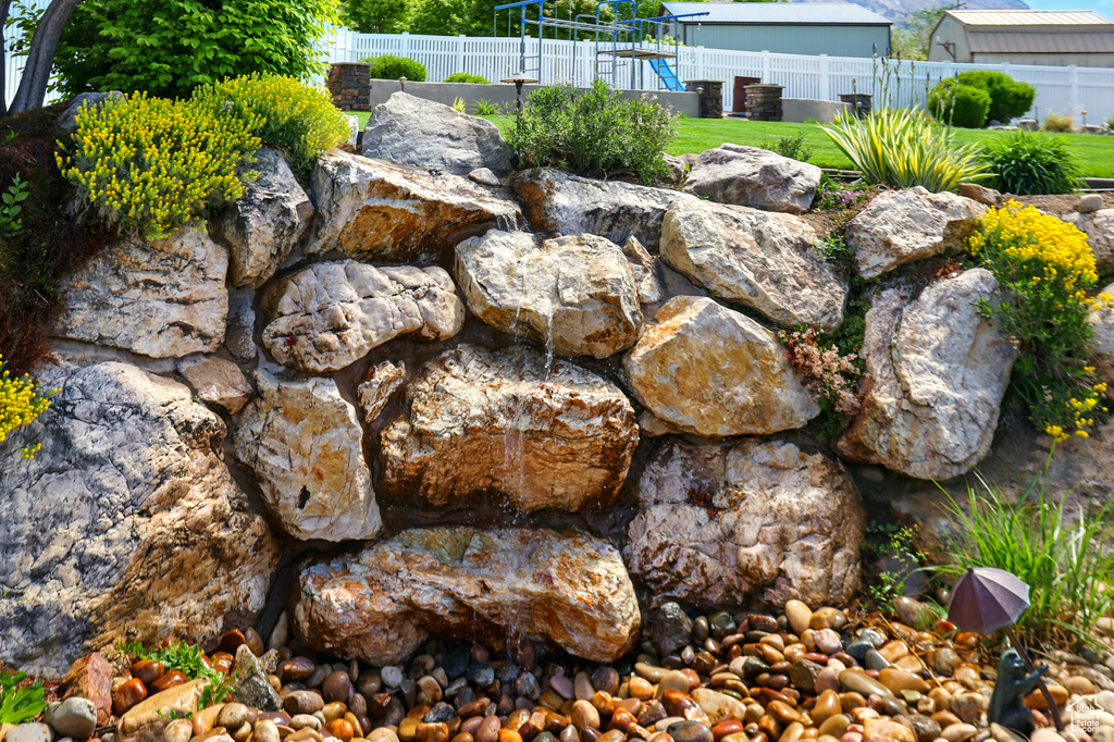 Exterior view of fence