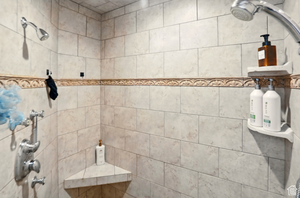 Bathroom with a shower