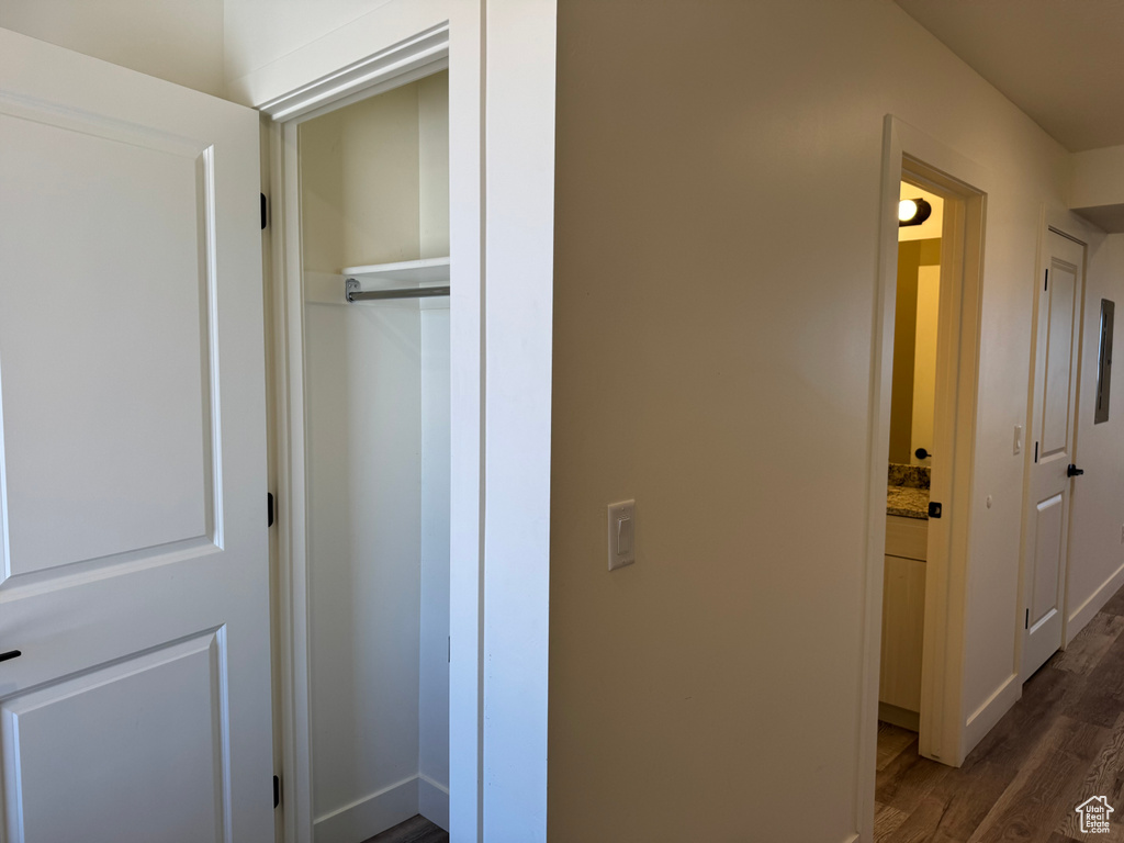 View of closet