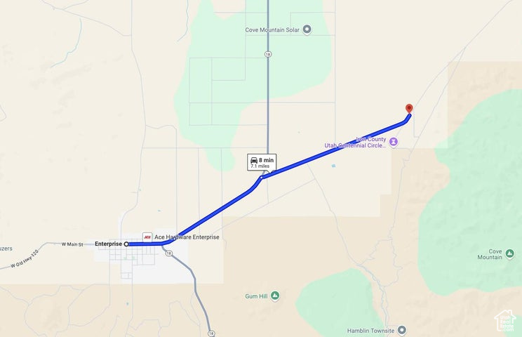 Map of property location