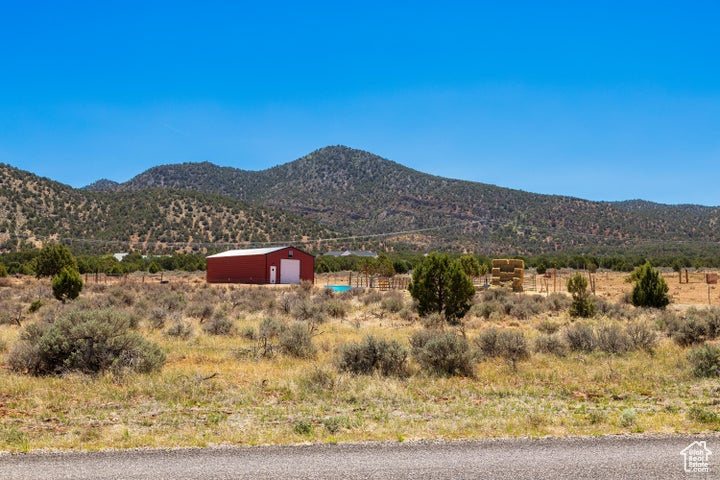 Mountain view featuring rural landscape