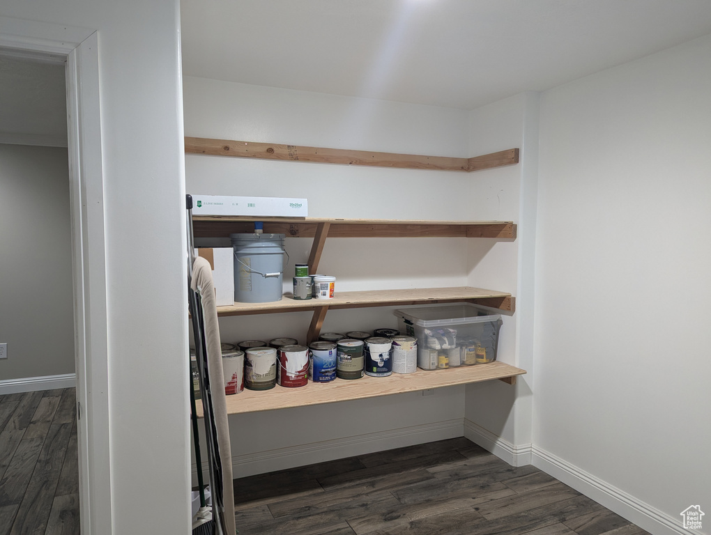 View of storage area