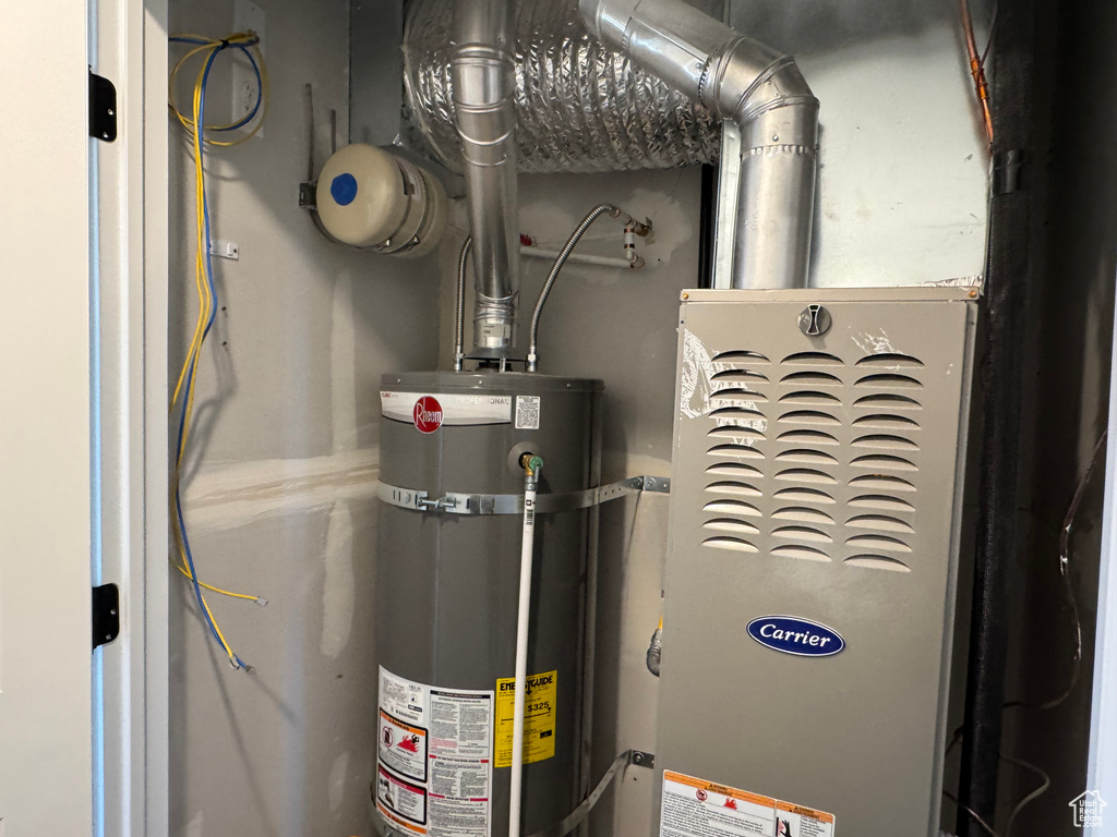 Utilities with water heater