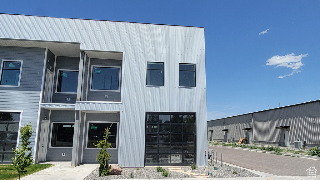 View of property featuring central AC