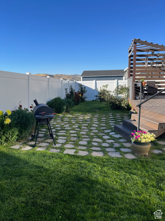View of yard