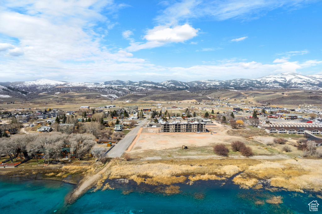 Drone / aerial view of mountains