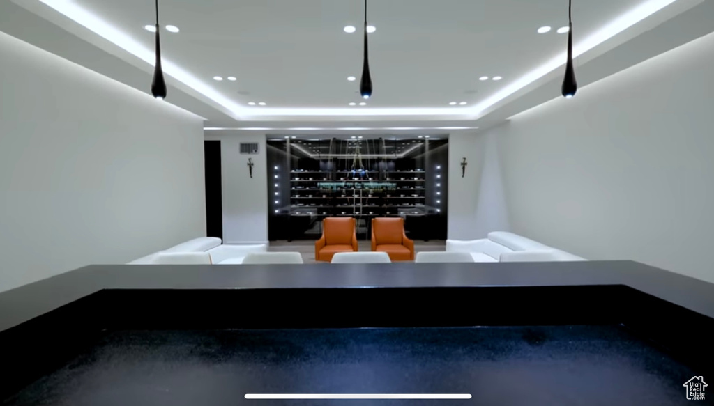 View of wine area