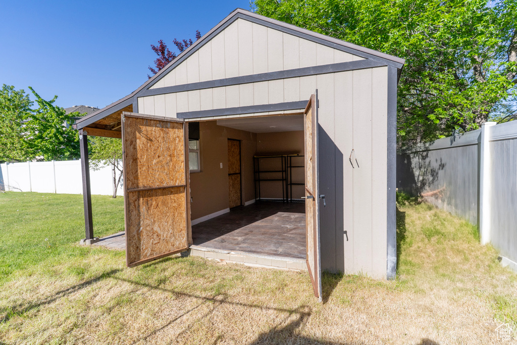 View of shed