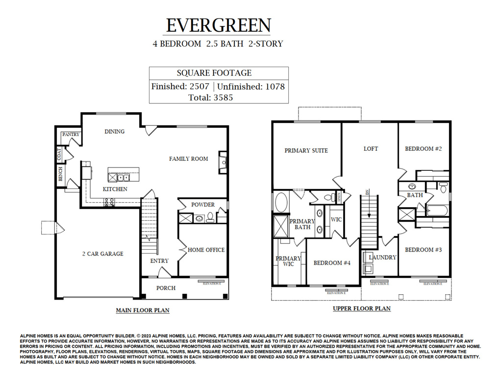 Floor plan / room layout