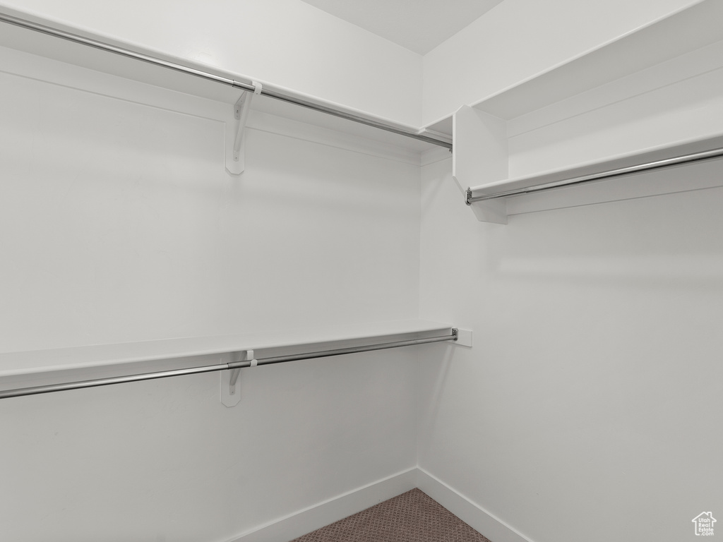 View of spacious closet