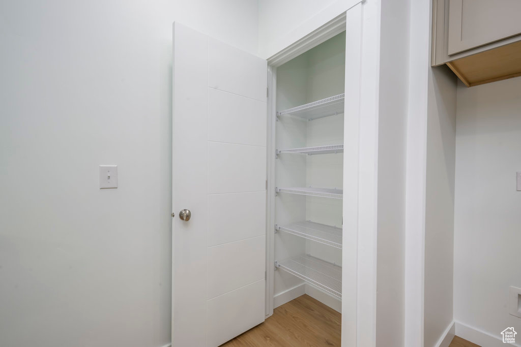View of closet