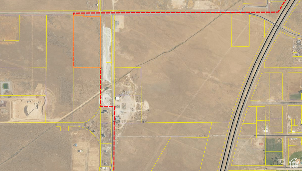 Aerial view of property\'s location