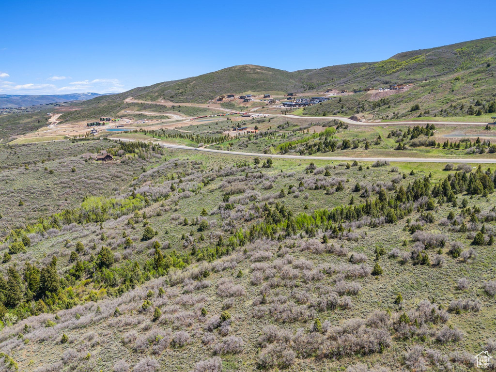 View of mountain backdrop
