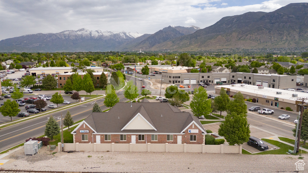 Drone / aerial view of mountains
