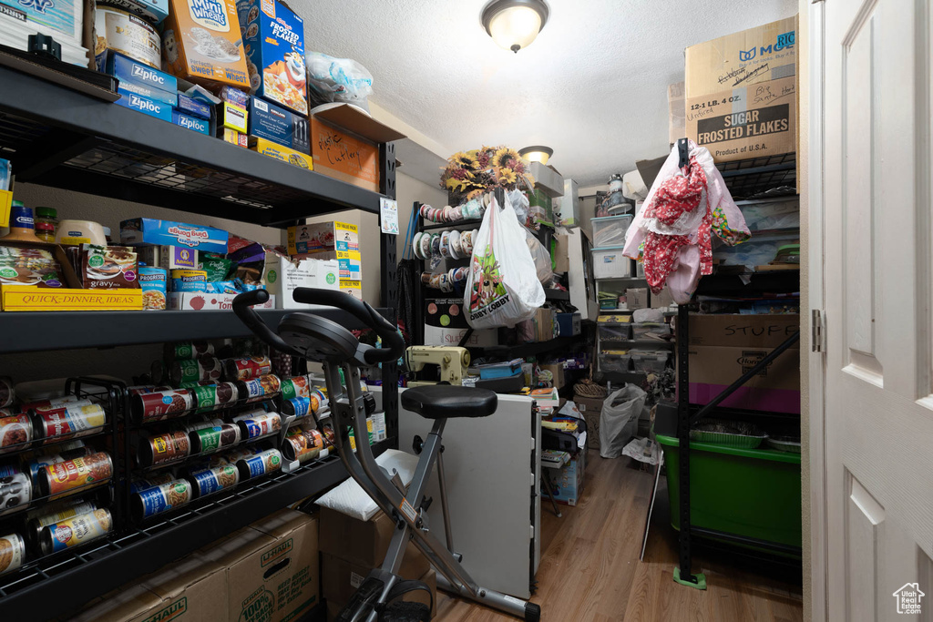 View of storage room