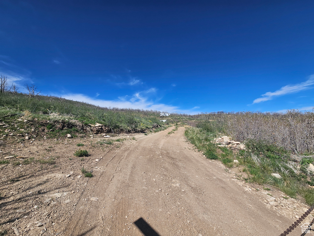 View of dirt / gravel road