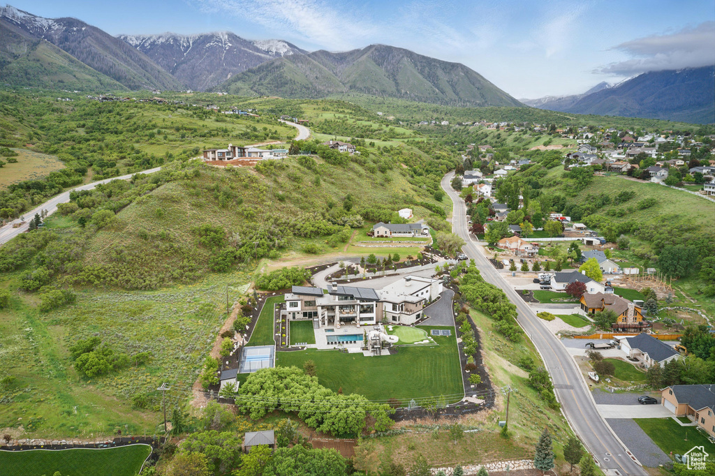 View of property location with a mountainous background