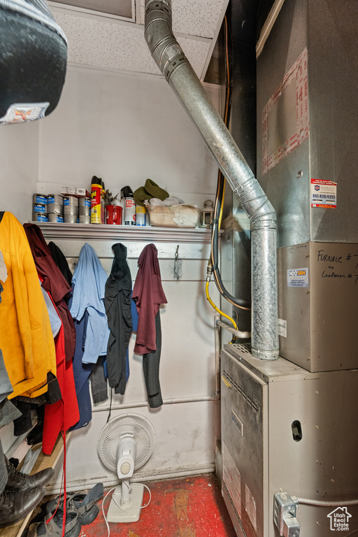 Utilities featuring heating unit