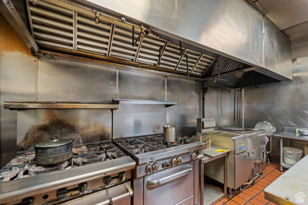 View of kitchen